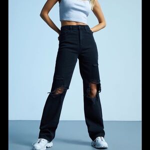 PAC sun 90’s ripped boyfriend jeans